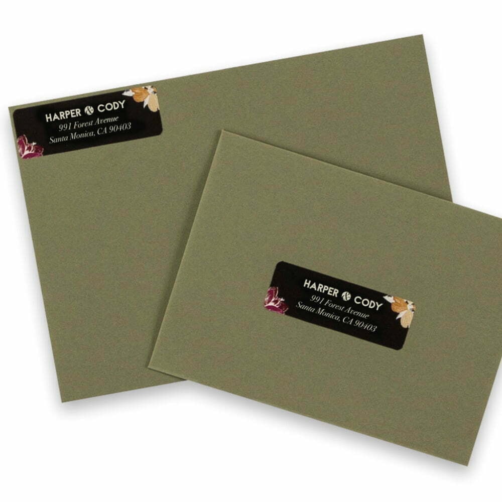 Address Labels - alternate view