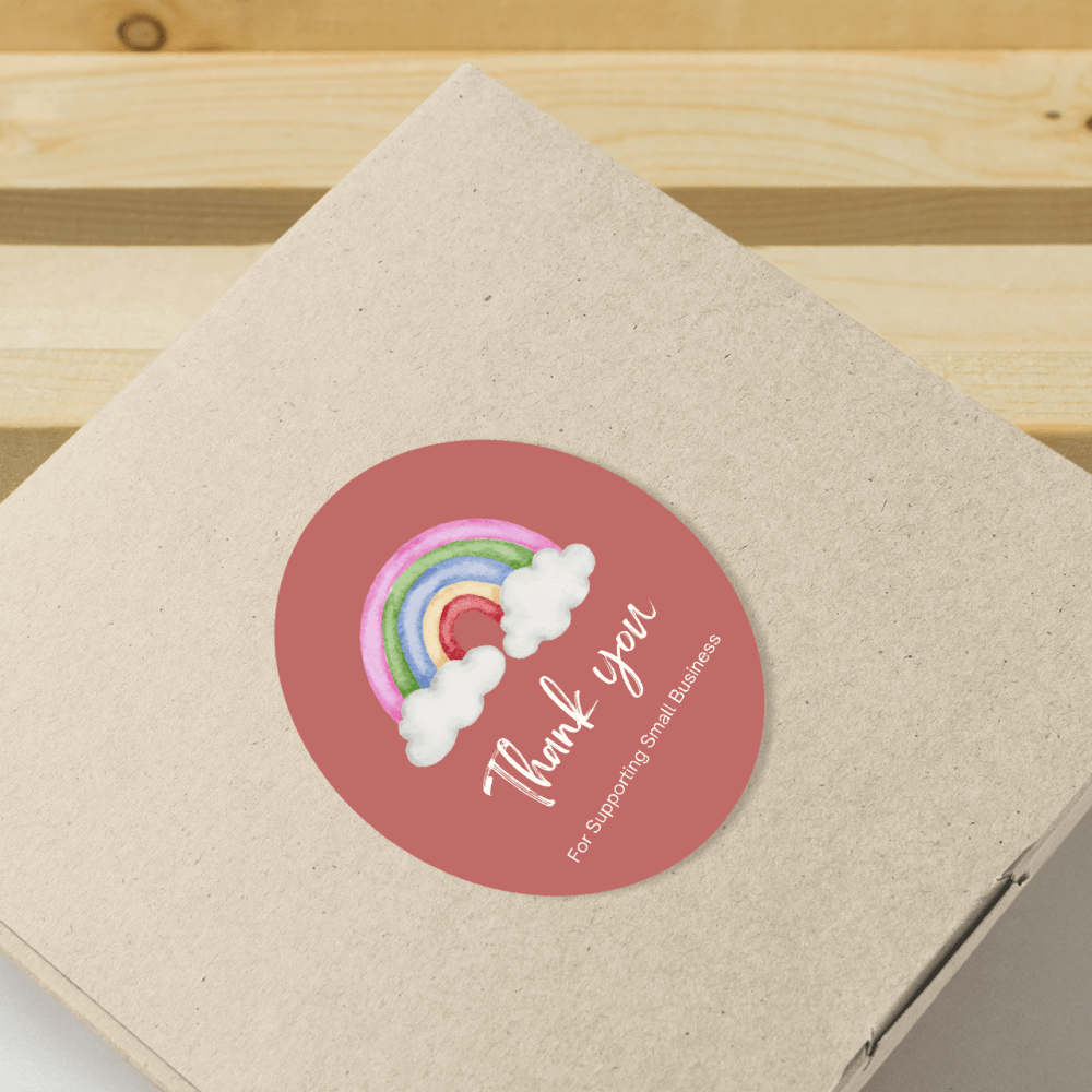 Oval Stickers - alternate view