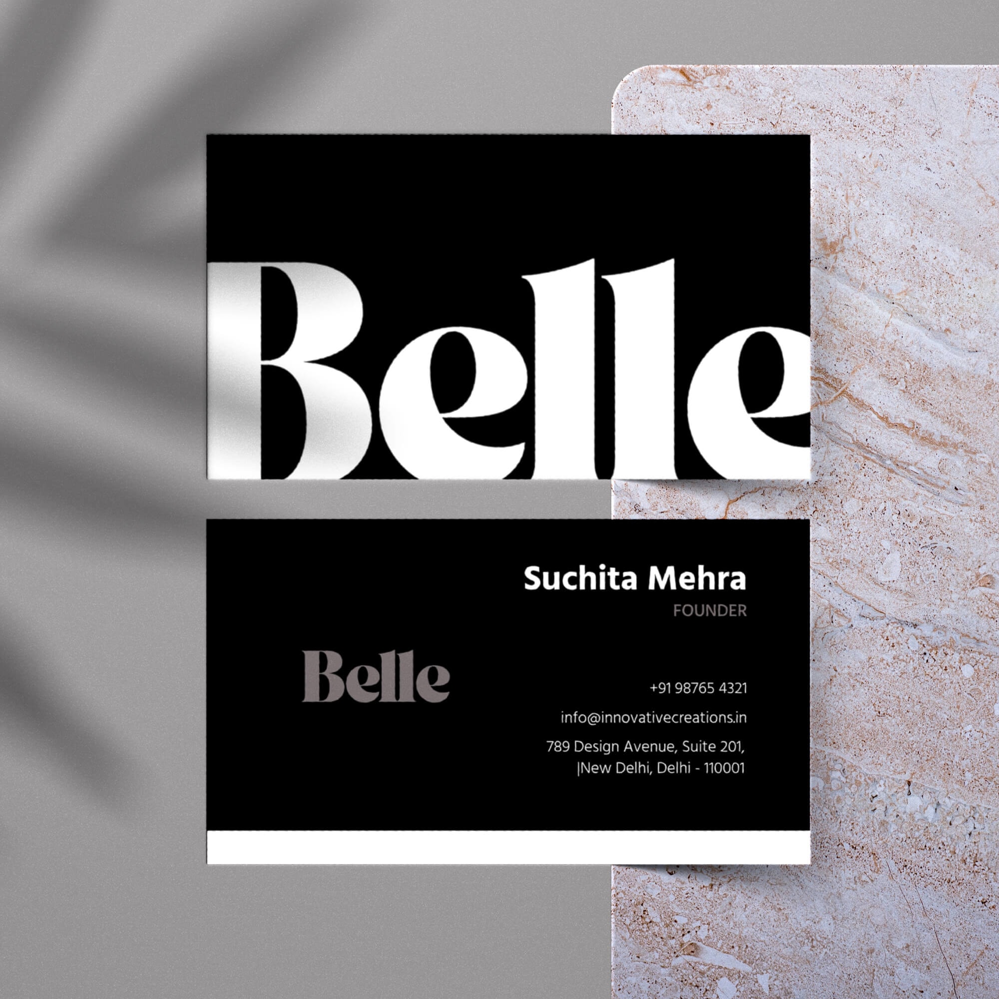 Premium Business Card - alternate view