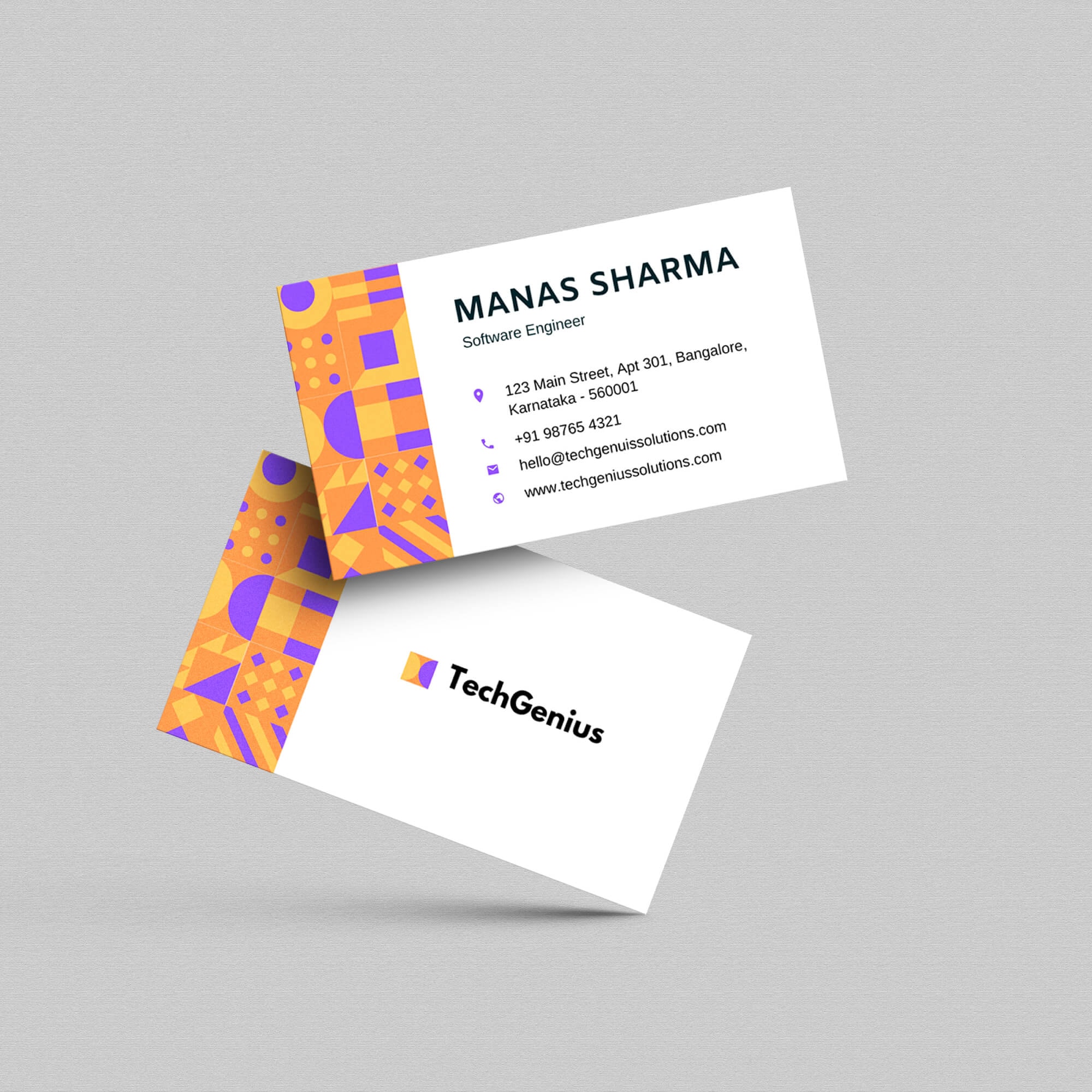 Business Card - alternate view