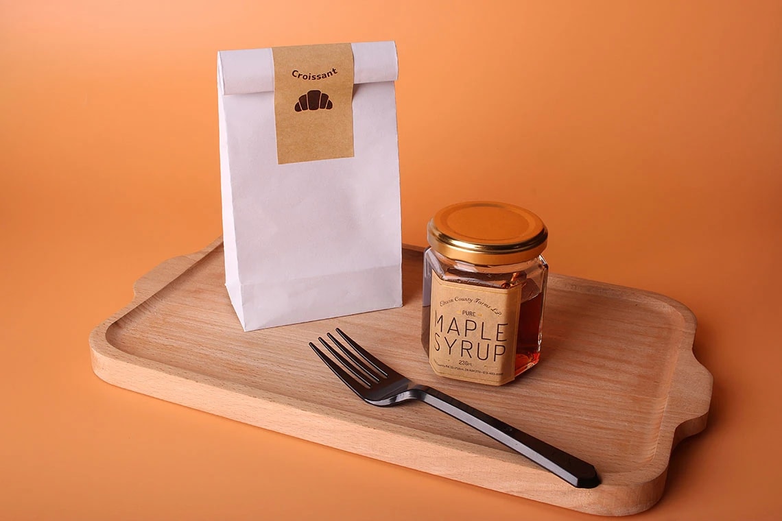 Paper Stickers – Kraft