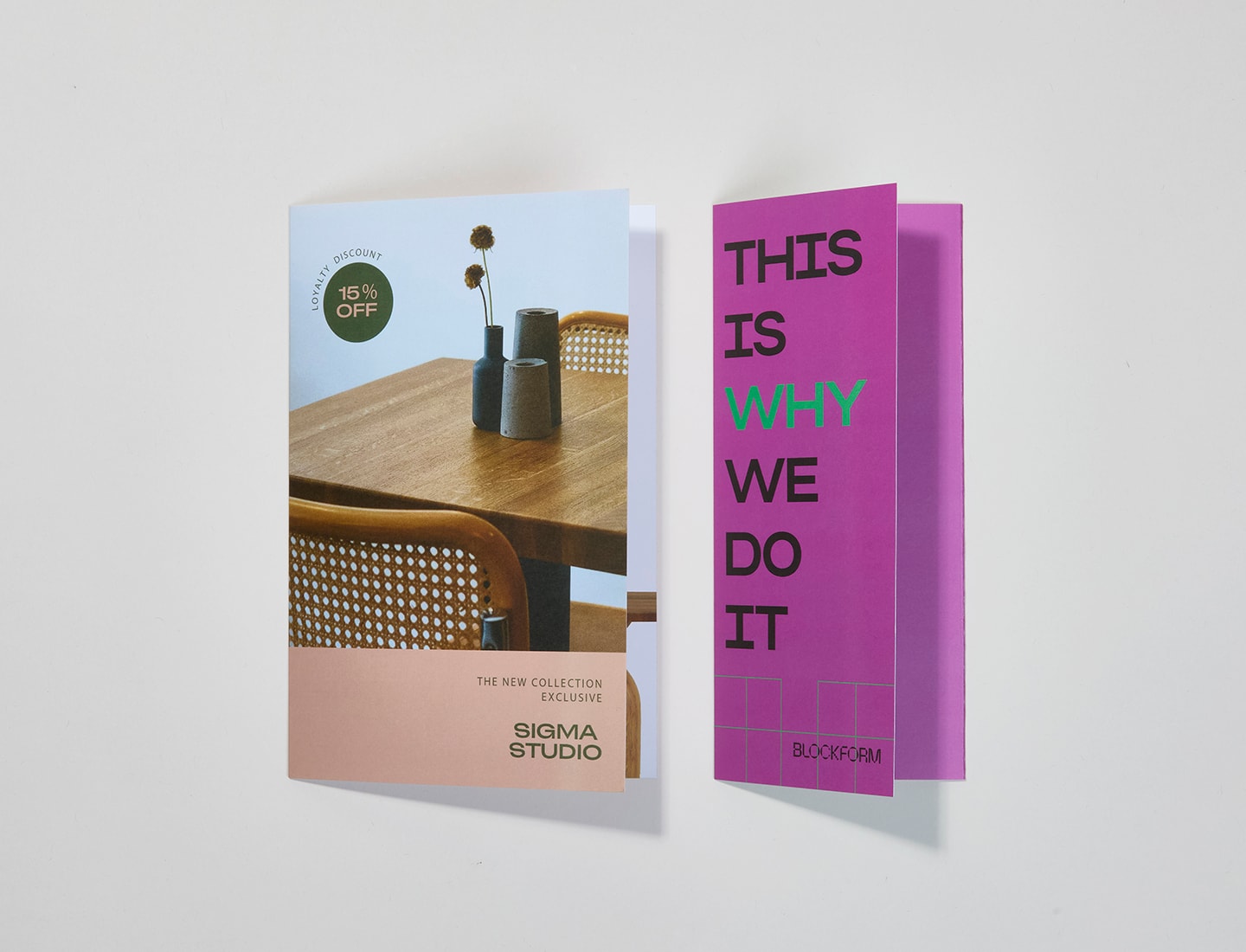 Premium Gloss Tri-Fold Brochure